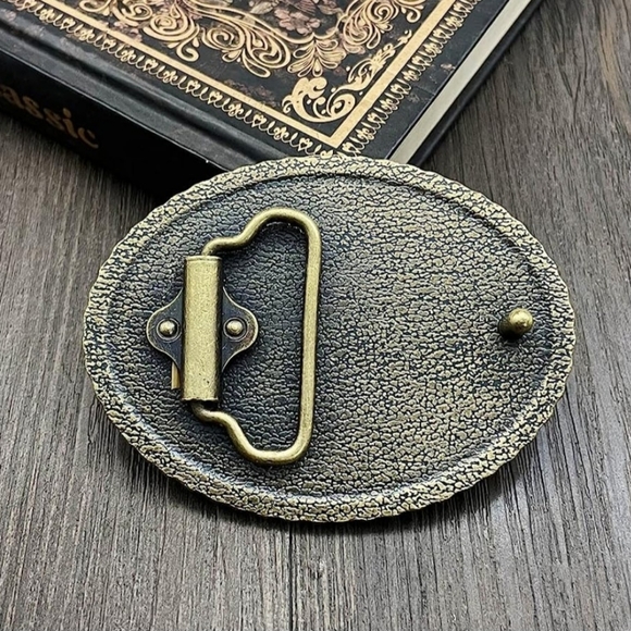 New Longhorn Steer Belt Buckle Approximately 3.75 Inches Fits  1.5 Belt